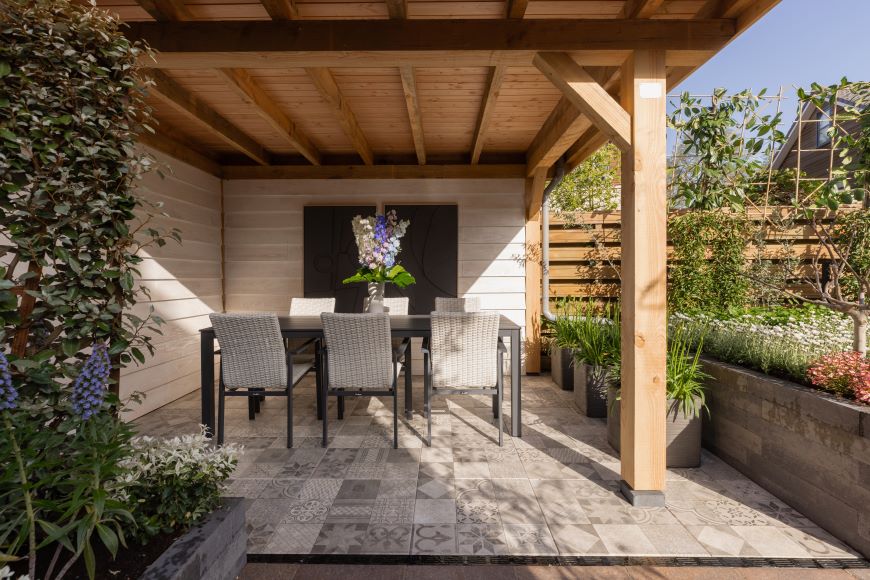 Designo 60x60x3cm mosaic grey