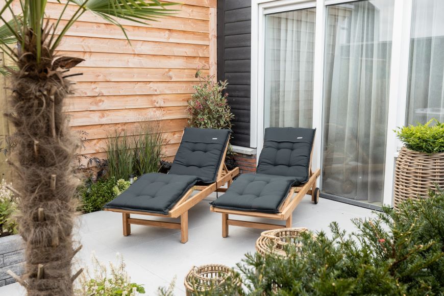 Fossil Line 60x60x3cm Cornuta lichtgrijs