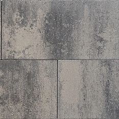 H2O comfort square 60x30x5cm nero-grey