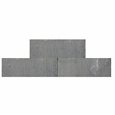Classico Block Grijs-Zwart 45x12,5x12,5cm