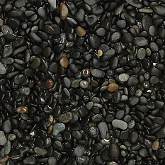 Beach pebbles Black 8-16mm 1000kg