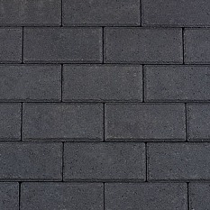 S-top betonstraatsteen half 8 cm antraciet komo