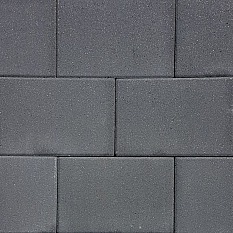 H2O comfort square 20x30x6 cm black