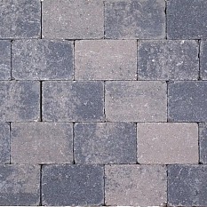 Kobblestones 21x14x7cm Grijs-Zwart