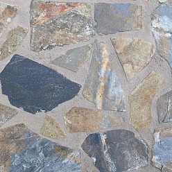 Flagstone kwartsiet glacier grey blue 90kg p/m²