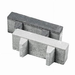 Aqua Brick 40 Open 10x30x8cm Grijs