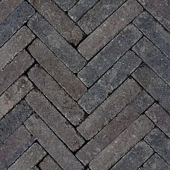 Retrostones Plus 5x20x6cm paars/bruin