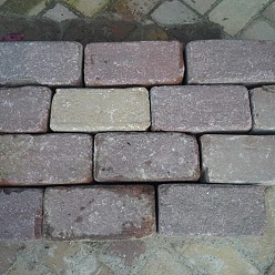 Oude Gebakken Klinkerkeien 100% Heel
