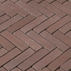Gebakken Dikformaat 20x6,7x6cm Klassiek Roodbruin (levertijd onbekend)