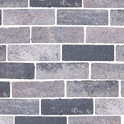 Eco bricks waterpasserend 7x21x8cm veerse grijs/zwart
