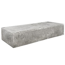 Oud Hollandse Traptrede Massief Grijs 100x40x20cm