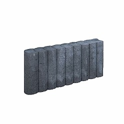 Rondo Palissadeband 8x25x50cm zwart