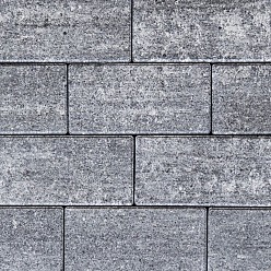 Sierbetonklinker Drive 21x10,5x8cm daily grijs/zwart