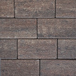 Sierbetonklinker Drive 21x10,5x8cm nature bruin genuanceerd