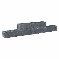 Tegula Palissaden 60x14x11cm zwart