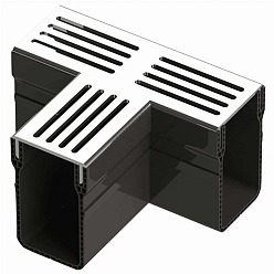 Garden Drain T-stuk aluminium