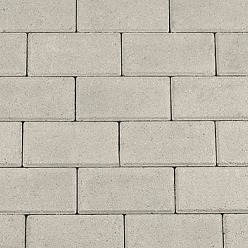 Betonstraatsteen 8 cm grijs machinaal pakket komo