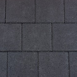 Dubbelklinker 8 cm Antraciet Komo