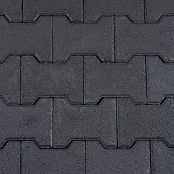 S-top H-verbandsteen Half 8 cm Antraciet