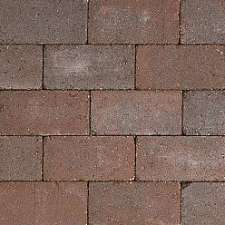 Stonique Trommel Betonstraatsteen 6 cm Groningerbruin