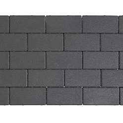 Design Brick 8 cm Black Mini Facet Komo