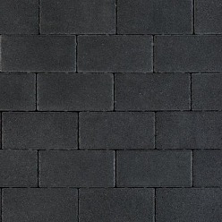 Patio Brick 8 cm Black TOP Mini Facet Komo