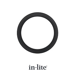 In-Lite RING 68 grondspot accessoire Black voor BOX 1 - PLATE 1