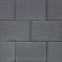 H2O Comfort Square 20x30x6 cm Black