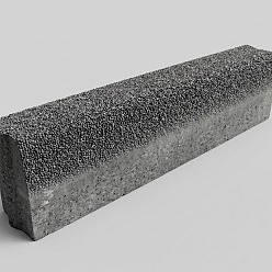 Trottoirbanden, 13/15x25x100 cm, 2e keus