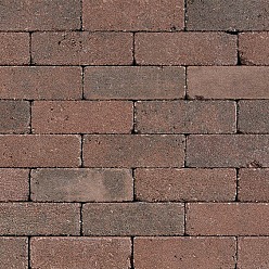 Stonique trommel dikformaat 6 cm groningerbruin