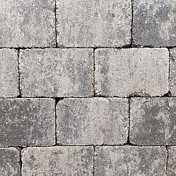 Stonique Trommel 21x14x7 cm grijs-zwart