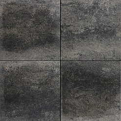 60Plus Soft Comfort 60x60x6cm Grijs/Zwart