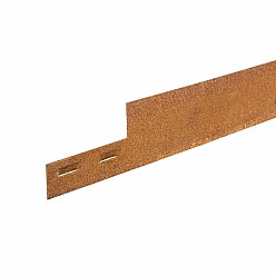 Mevosteel 5 mm Ongecoat 225x15,2 cm