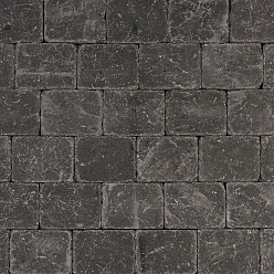 Tambour Stenen 15x20x6cm Antraciet