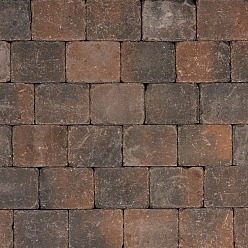 Tambour Stenen 15x20x6cm Brons
