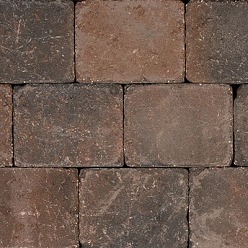Tambour Stenen 20x30x6cm Brons