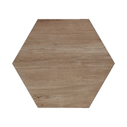 Staptegel Hexagons Ø60x52x2cm Foresta Chiaro