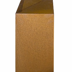 Corten Overzetstuk Hoek 17-17x45x12cm