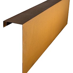 Corten Overzetstuk 150x45x12cm