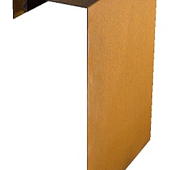 Corten Overzetstuk 50x45x12cm