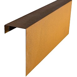 Corten Overzetstuk 100x30x12cm