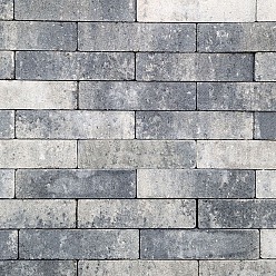 Dikformaat XL 28x7x8cm Grijs-Zwart