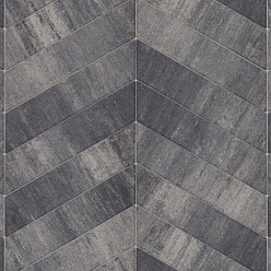 Soft Comfort Punto 12x50x8cm Grijs/Zwart