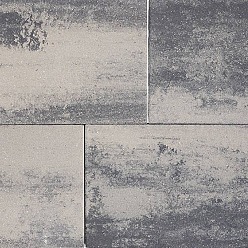 Patio Square 40x80x5cm Nero Grey