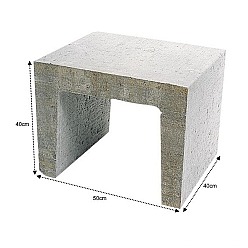 U-Element 40x40x50 Grijs