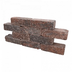 Catrock Getrommeld 31x11,5x10cm Bruin-Zwart