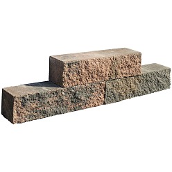 Split Wall Earth 40x10x10cm Antraciet/Taupe
