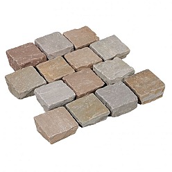 Kandla 14x14x3-5cm Multicolor