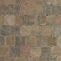 Metro Trommelsteen 15x15x6cm Brons Gen.
