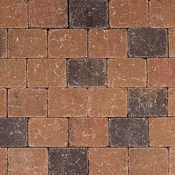 Tambour Stenen 15x20x6cm Oud Bont (Uitlopend)